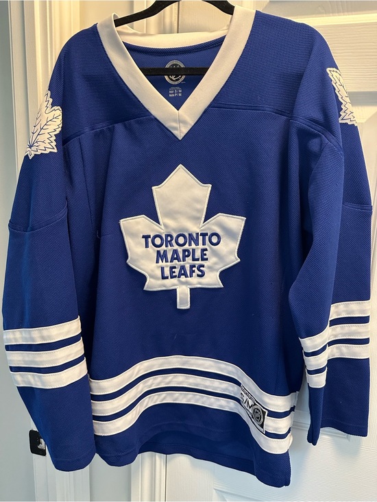 NHL Other - Toronto Maple Leafs Blue & White Hockey Jersey size Small/Medium